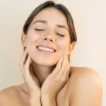 Young Woman With Glowy Skin